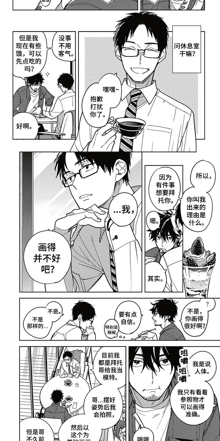 第2章：漫画模特