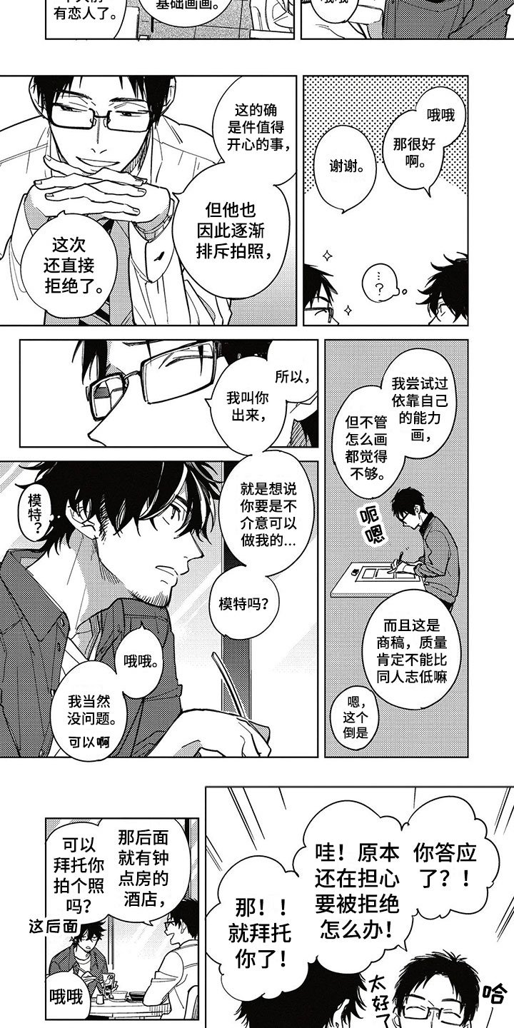 第2章：漫画模特