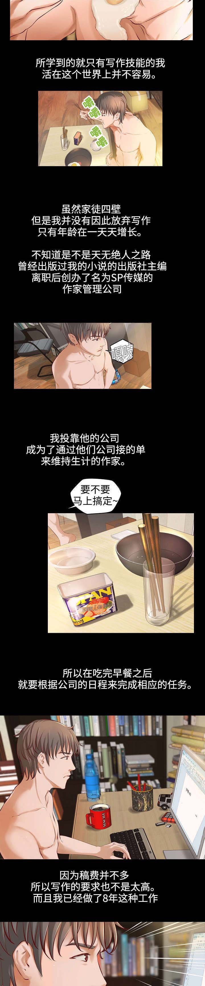 第1章：落魄作家
