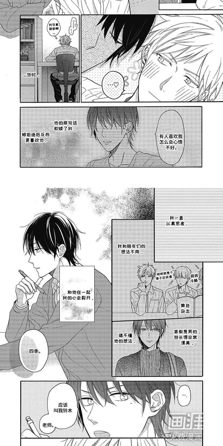 第6章：爱上家庭教师：他分手了