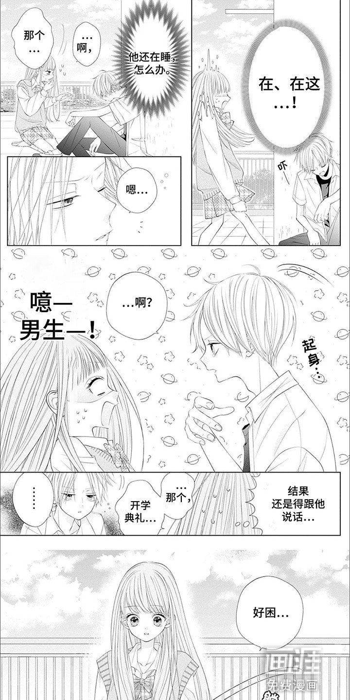 第2章：天台上的男同学